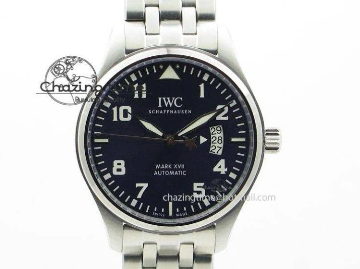 MIROTIME 0105 Supportive Portofino Automatic SS AF 1:1 Best Edition White Dial on Black Croco Leather Strap A 7184